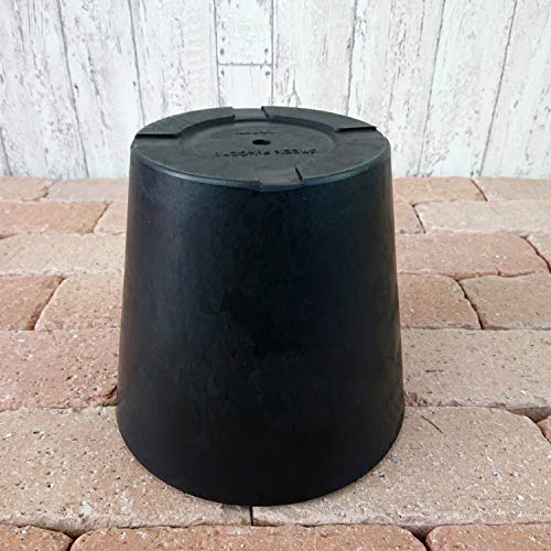 Amazon | 植木鉢 合成樹脂 軽量 ブラックポット 鉢底穴無し (20cm